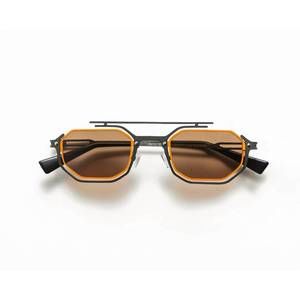 NEW ORBITAL men's cygnus sunglasses in gray orange